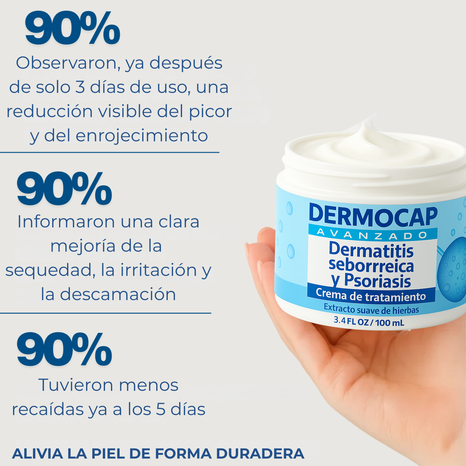 Dermocap® Crema ⎜ Para un cuero cabelludo y una piel suave y calmada